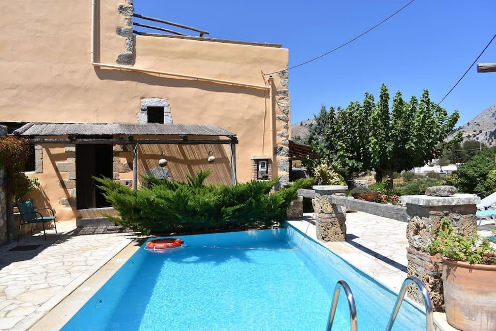 Traditional Villa With Pool In Sfakia Imbros Ngoại thất bức ảnh